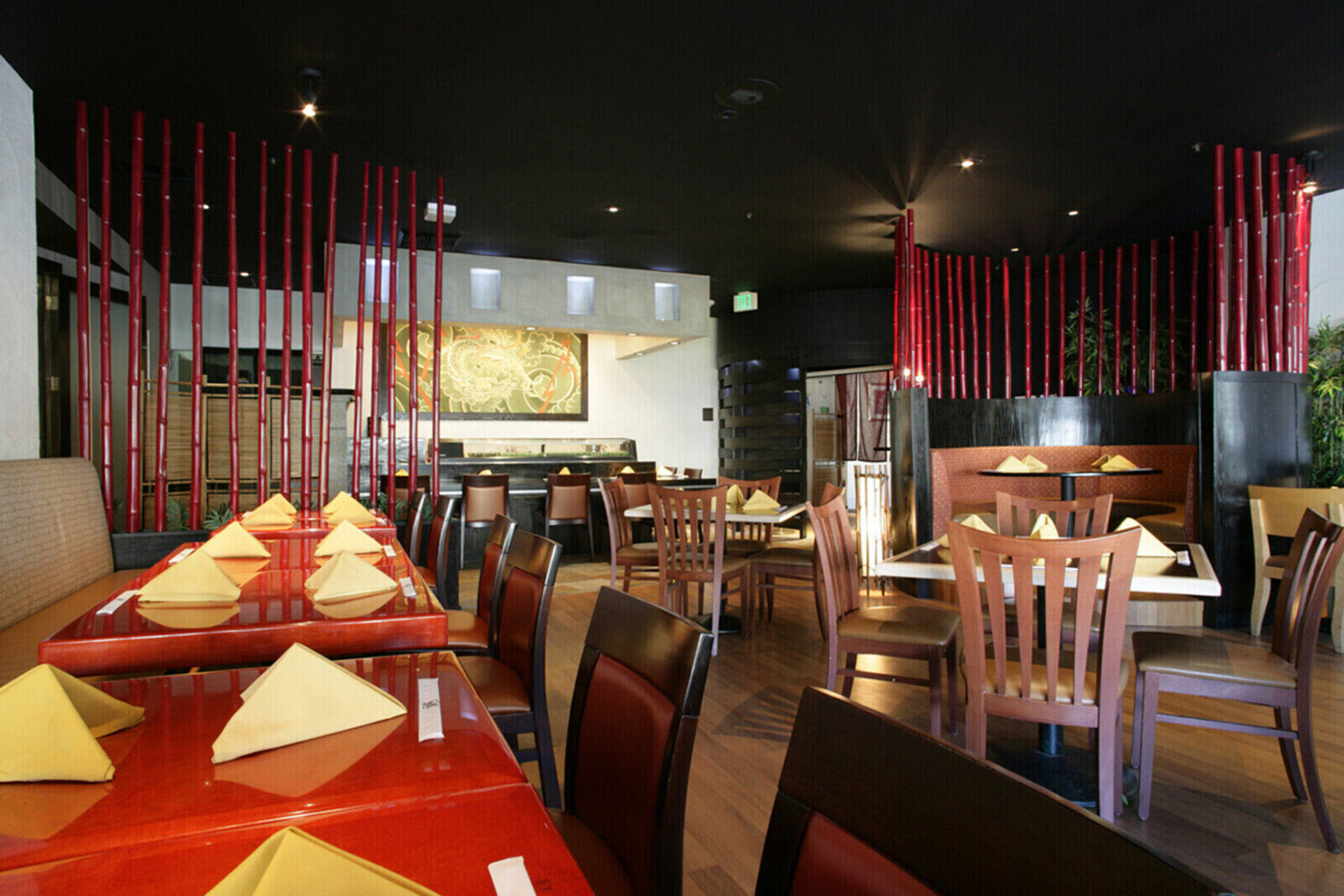 Main Dining Room inside our japanese restaurant in la